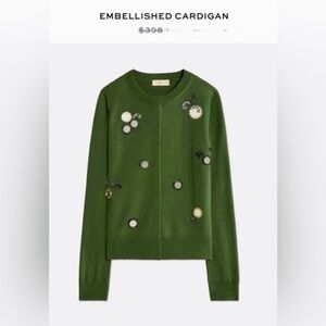 TORY BURCH EMBELLISHED CARDIGAN (NWT) $398